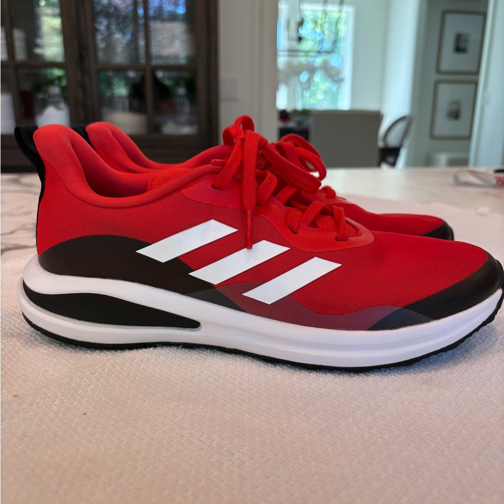 Adidas FortaRun J 'Vivid Red' running shoes - Picture 2 of 8